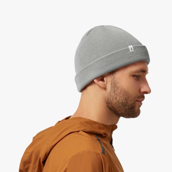 On Merino Beanie (Unisex) - Lunar - Find Your Feet Australia Hobart Launceston Tasmania