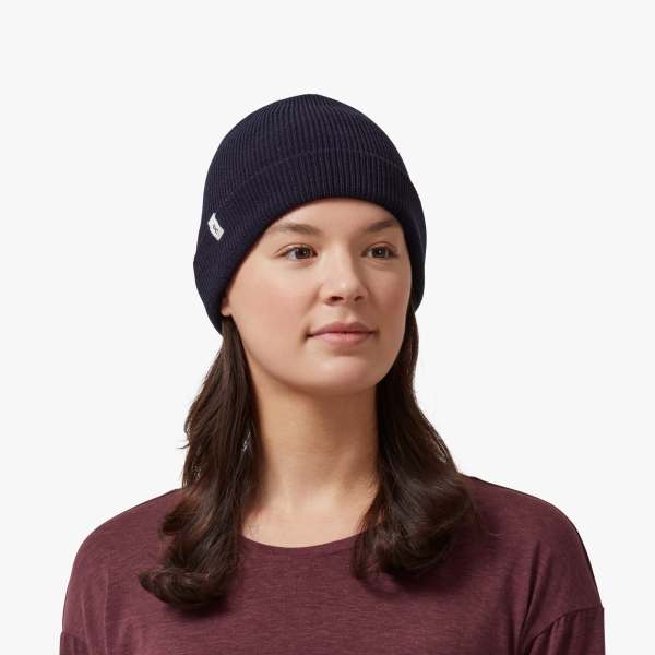 On Merino Beanie (Unisex) - Navy - Find Your Feet Australia Hobart Launceston Tasmania