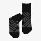 On Mid Sock (Men's) - Black Shadow - Find Your Feet Australia Hobart Launceston Tasmania