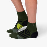 On Mid Sock (Men's) - Jungle Lime - Find Your Feet Australia Hobart Launceston Tasmania