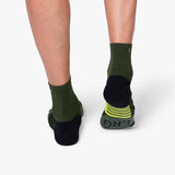 On Mid Sock (Men's) - Jungle Lime - Find Your Feet Australia Hobart Launceston Tasmania