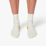 On Mid Sock (Men's) - White | Ice - Find Your Feet Australia Hobart Launceston Tasmania