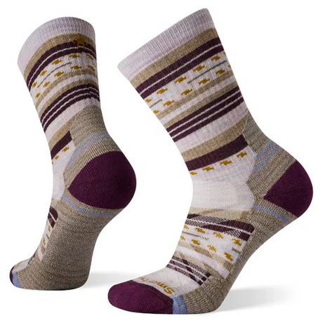Smartwool Hike Light Cushion Margarita Crew Socks (Women's) - Find Your Feet Australia Hobart Launceston Tasmania - Purple Eclipse