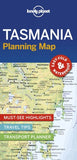 Lonely Planet: Tasmania Planning Map - Find Your Feet Australia Hobart Launceston Tasmania