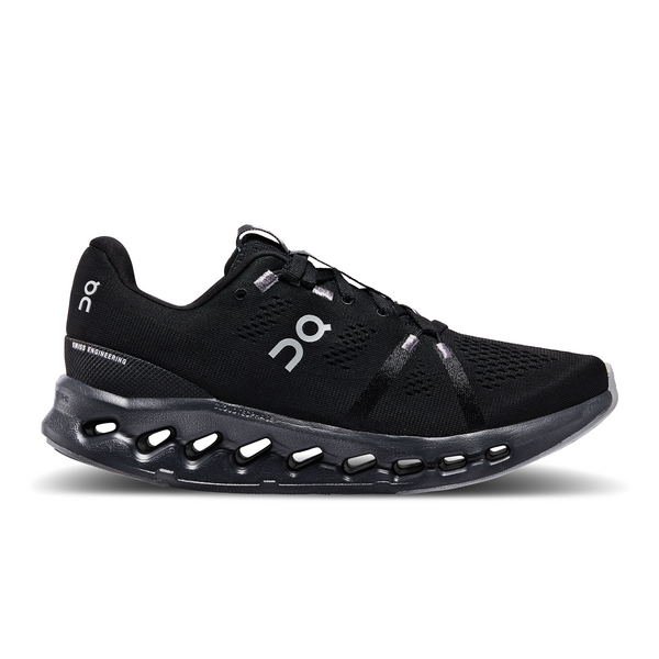 On Cloudsurfer Shoe (Women's) All Black - Find Your Feet Australia Hobart Launceston Tasmania