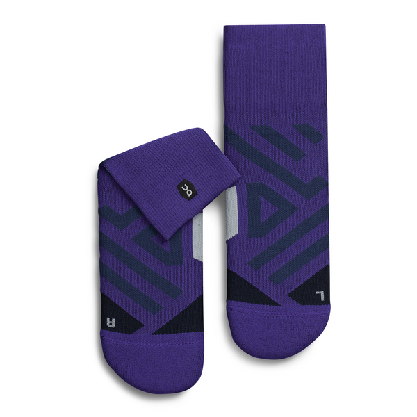 On Performance Mid Socks (Women's) - Find Your Feet Australia Hobart Launceston Tasmania - Twilight | Navy