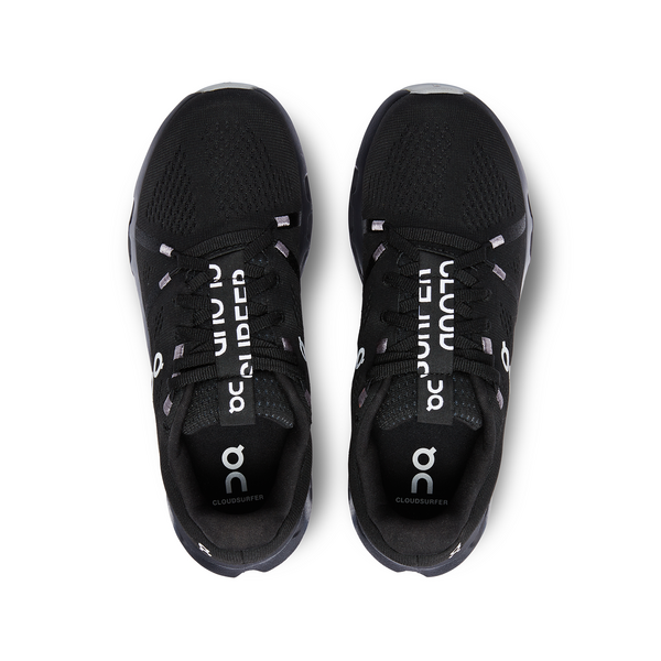 On Cloudsurfer Shoe (Women's) All Black - Find Your Feet Australia Hobart Launceston Tasmania